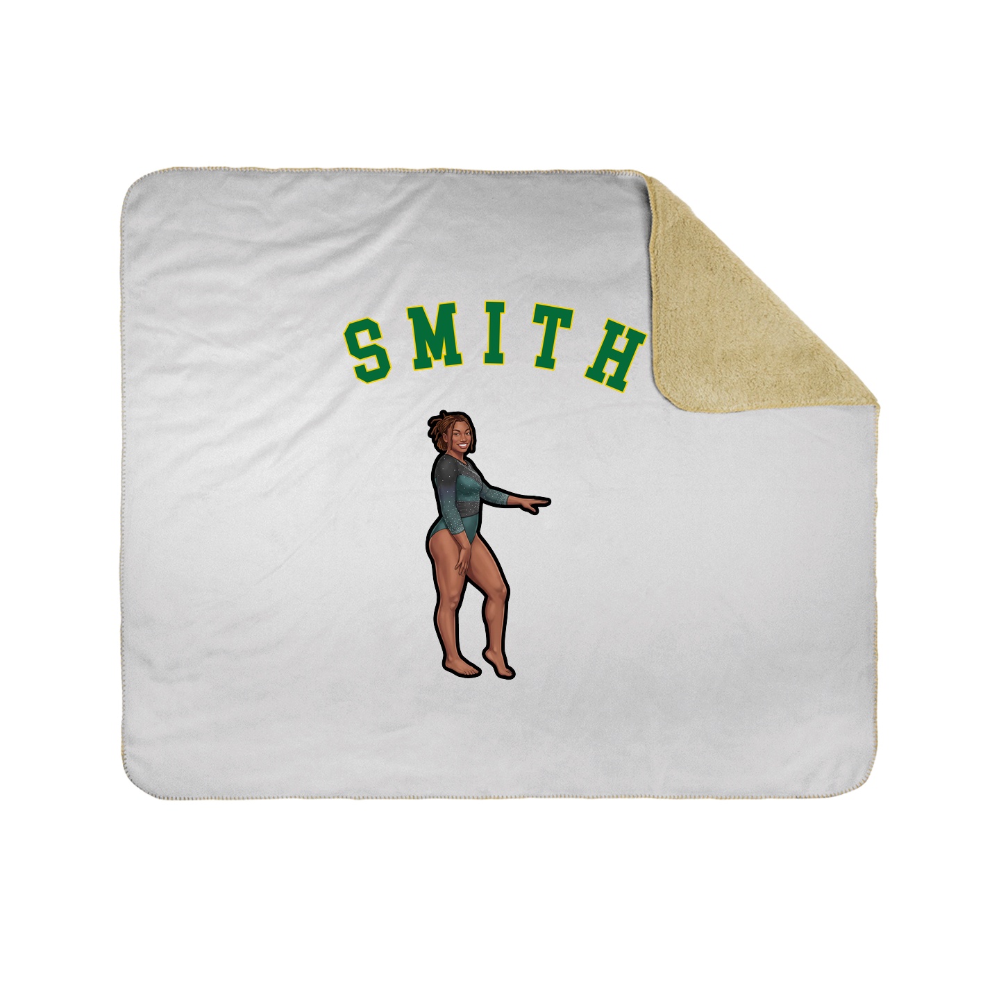 Throw Blanket — Shirsey Arch in White