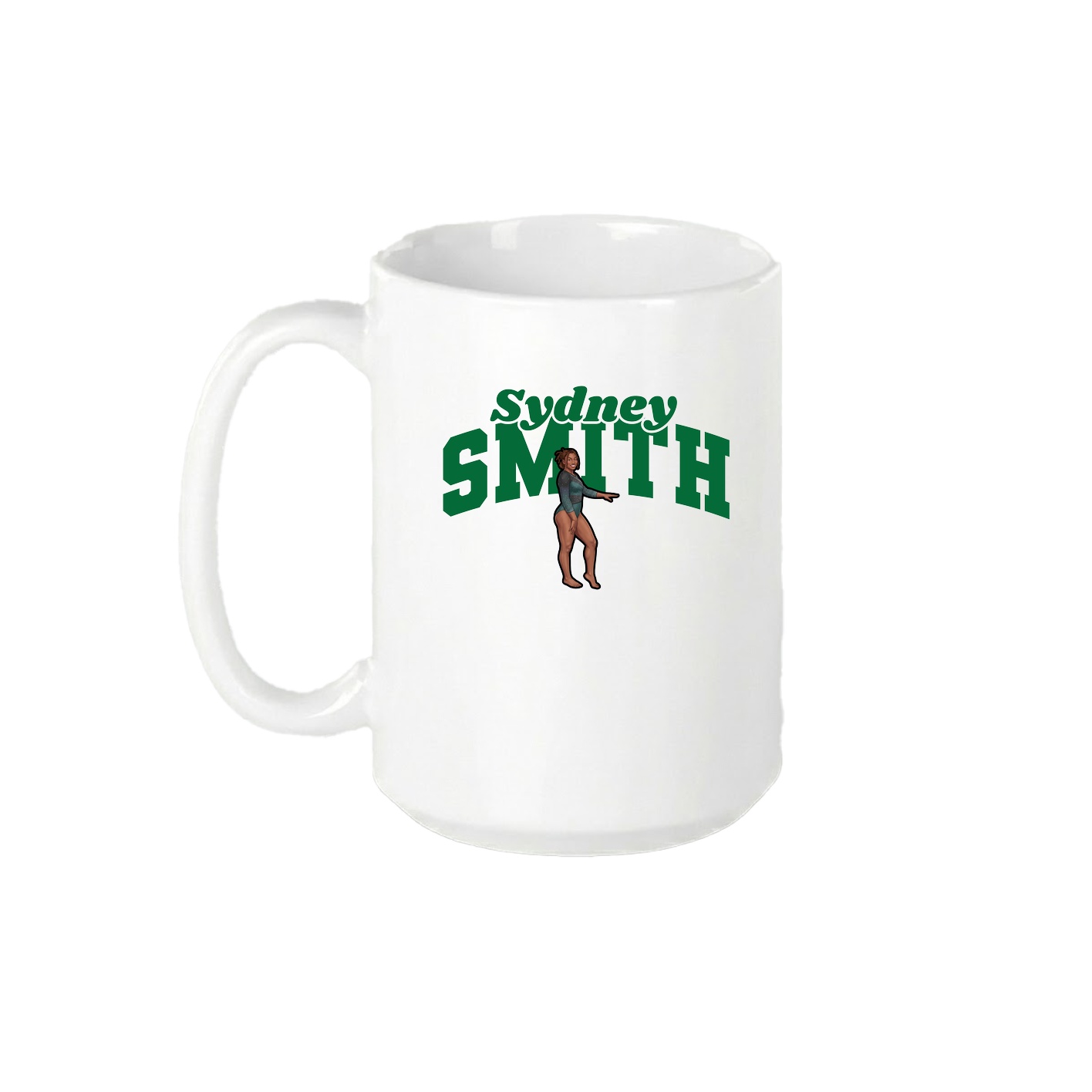 15oz Coffee Mug — Signature Arch in White