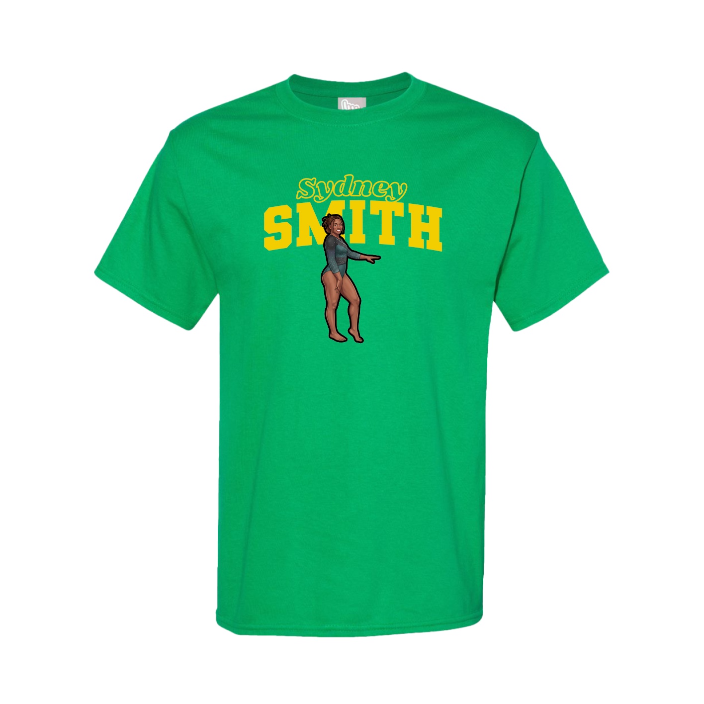 Tee — Name Arch in Green