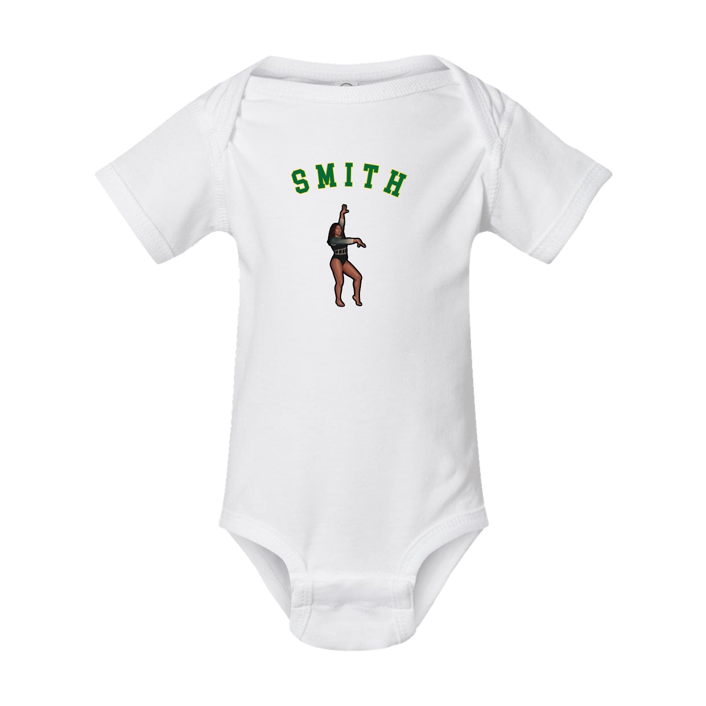 Baby Onesie — Shirsey Arch in White