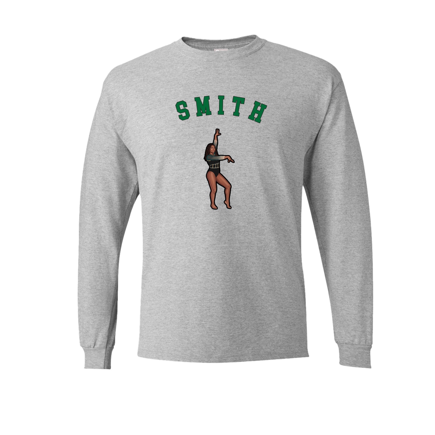 Long Sleeve Tee — Shirsey Arch in Grey