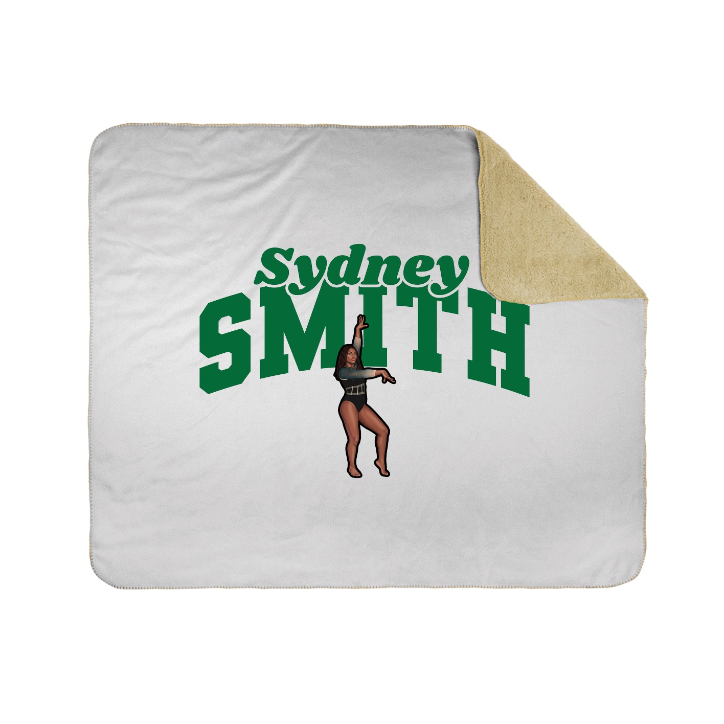 Throw Blanket — Signature Arch in White