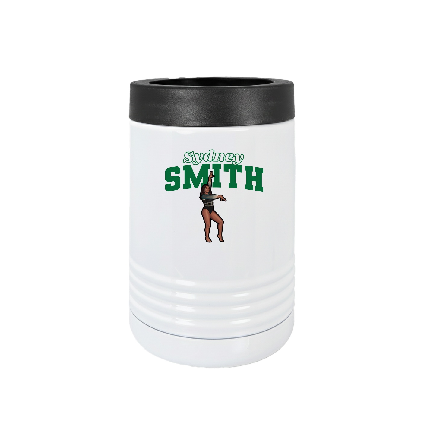 Beverage Holder — Name Arch in White