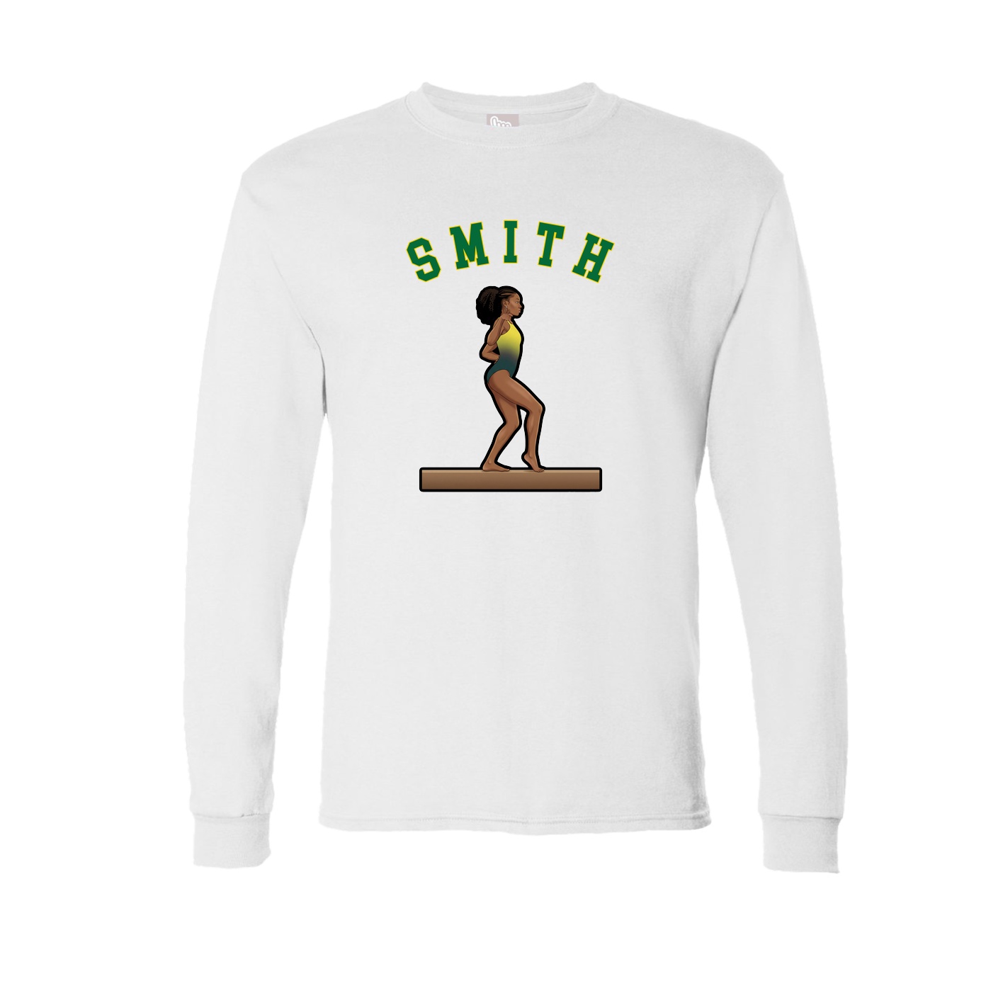 Long Sleeve Tee — Shirsey Arch in White