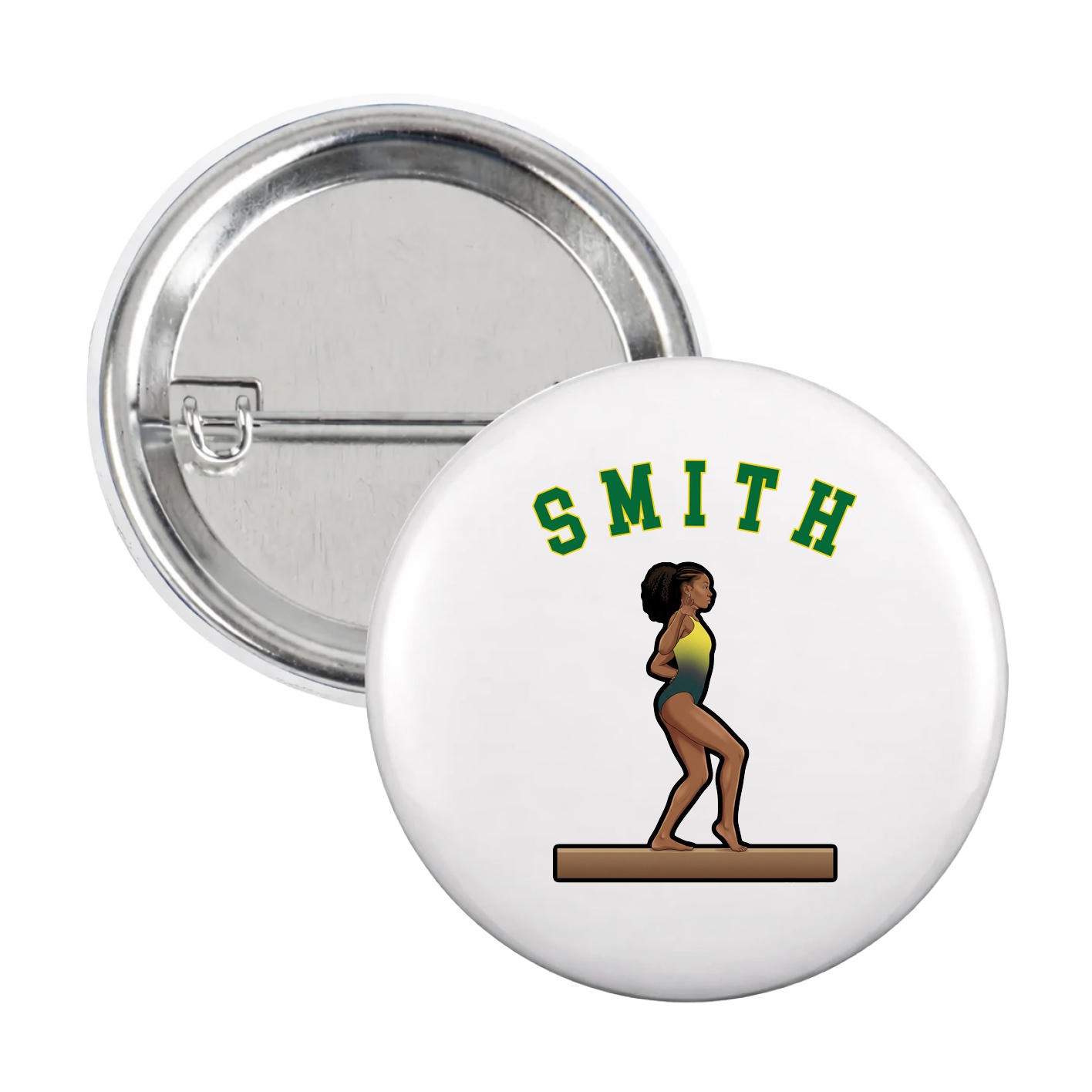 Game Day Button — Shirsey Arch in White