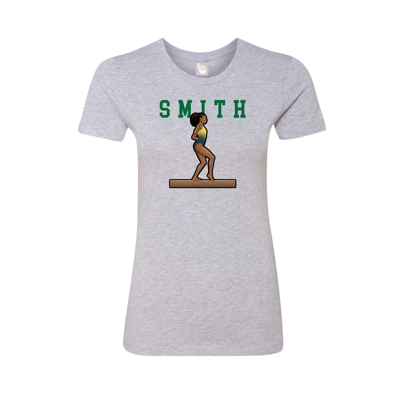 Fitted Women's Tee — Shirsey in Grey