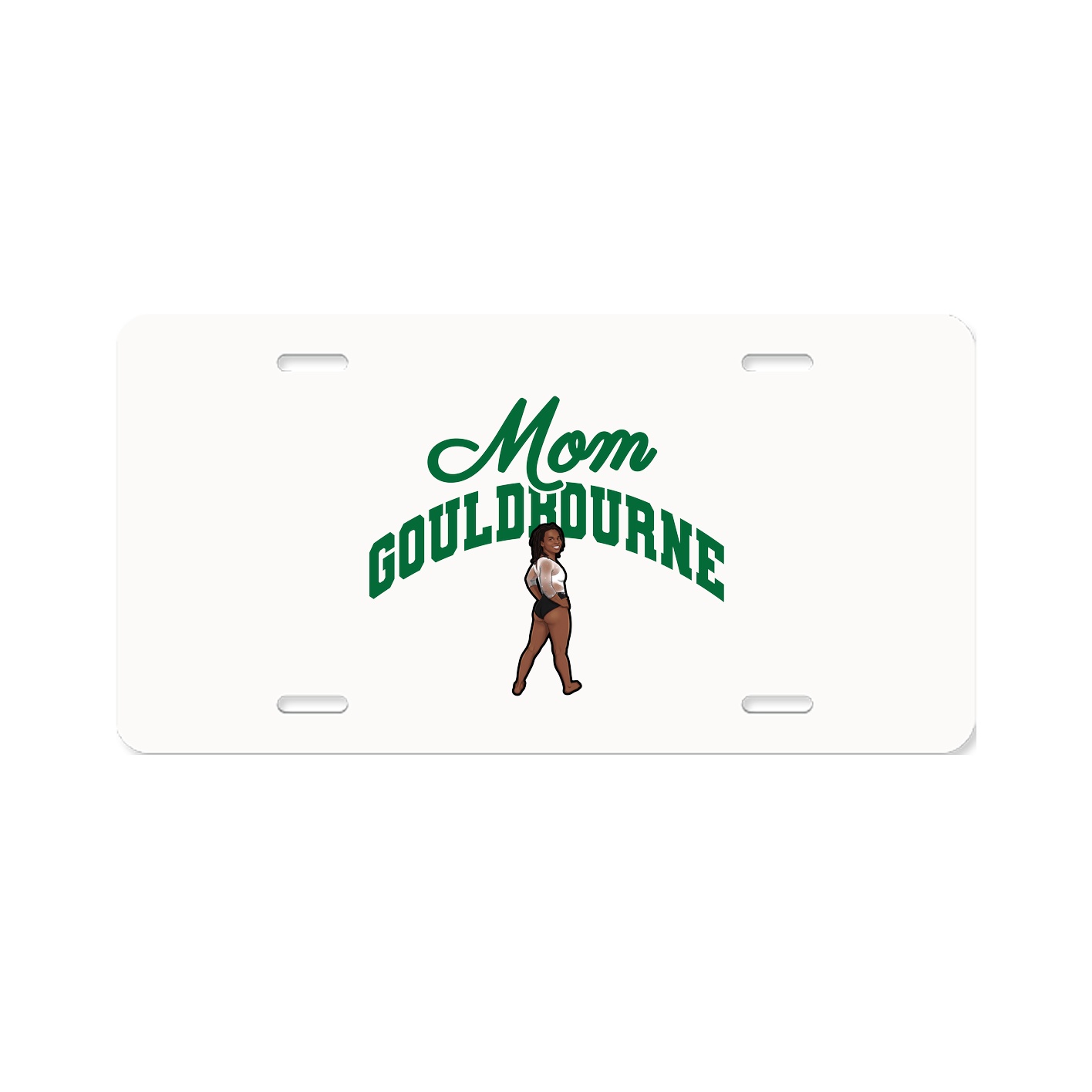 License Plate — Mothers Day Arch in Classic
