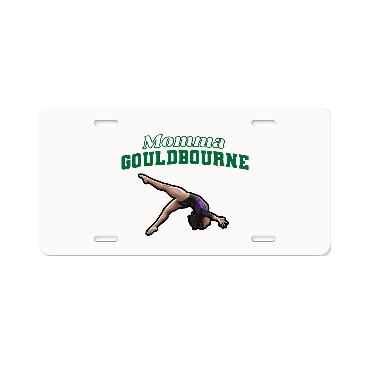 License Plate — Mothers Day Block in Classic