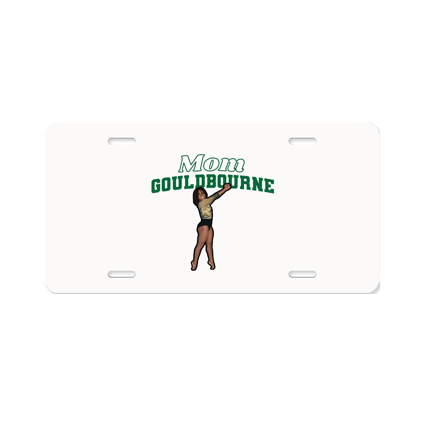 License Plate — Mothers Day Block in Classic