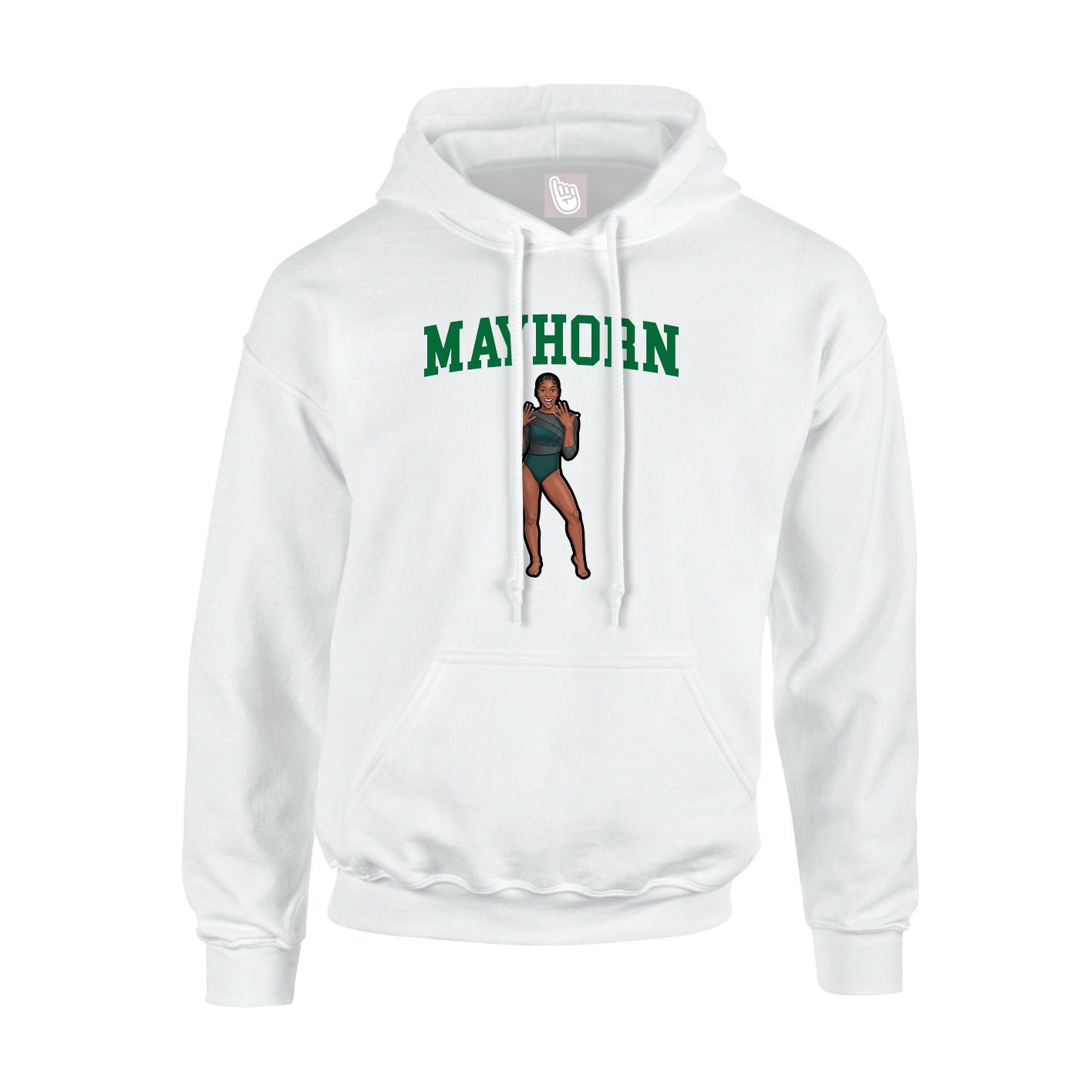 Youth Hoodie — Shirsey in White