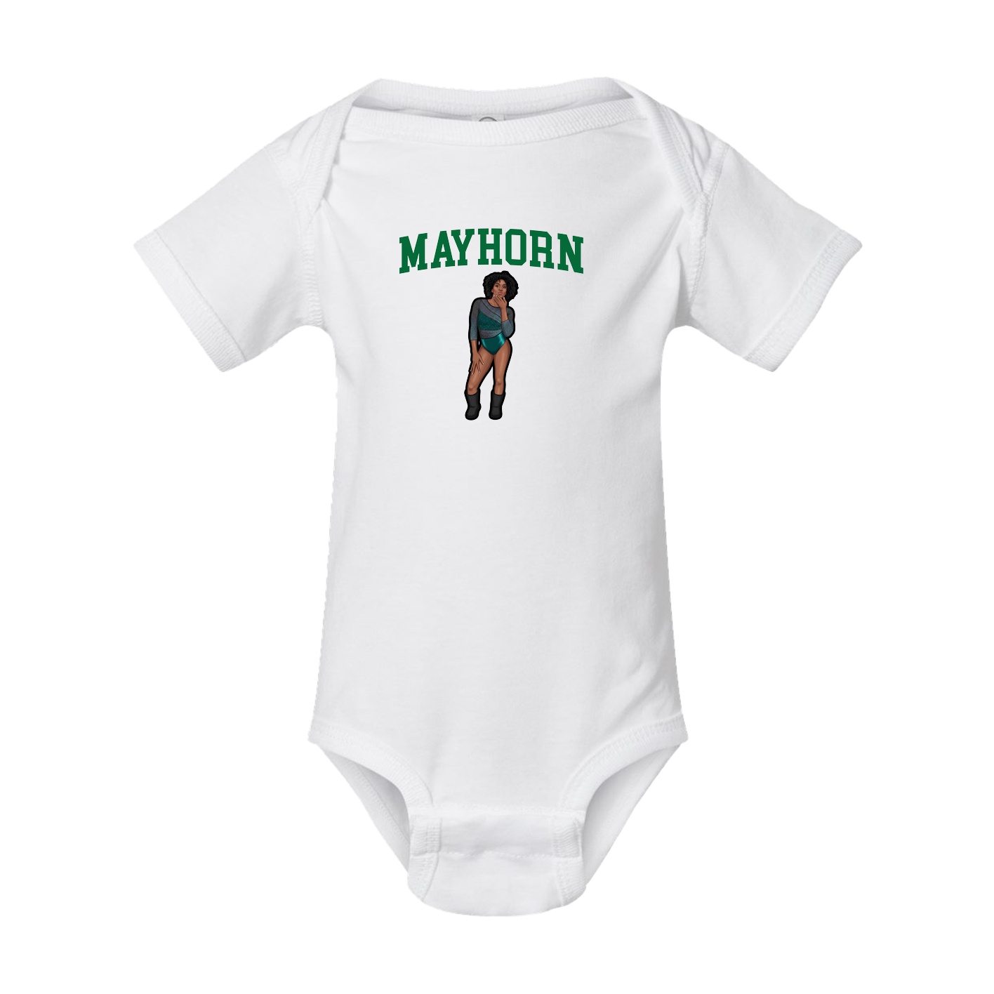 Baby Onesie — Shirsey in White
