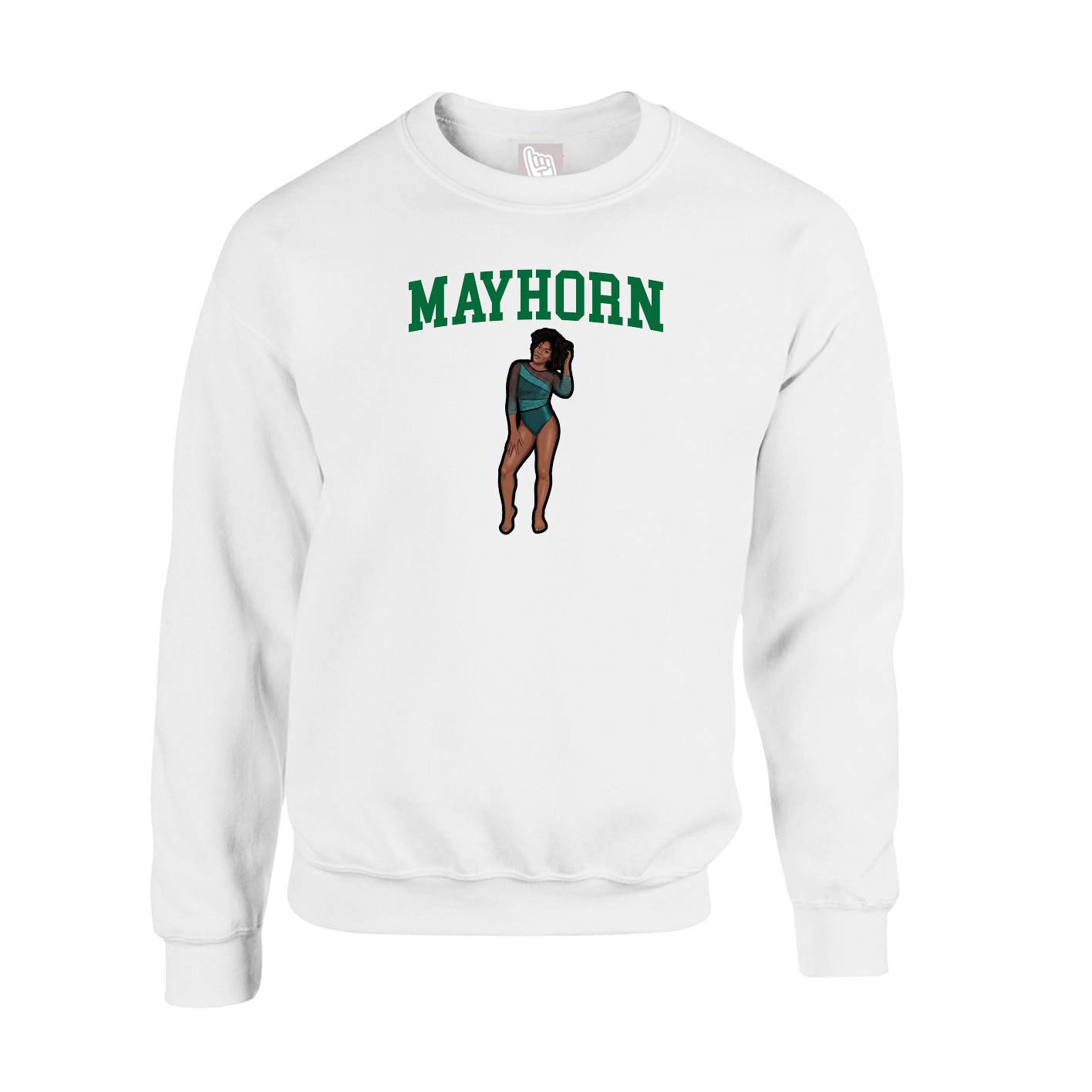 Fleece Crew — Shirsey in White