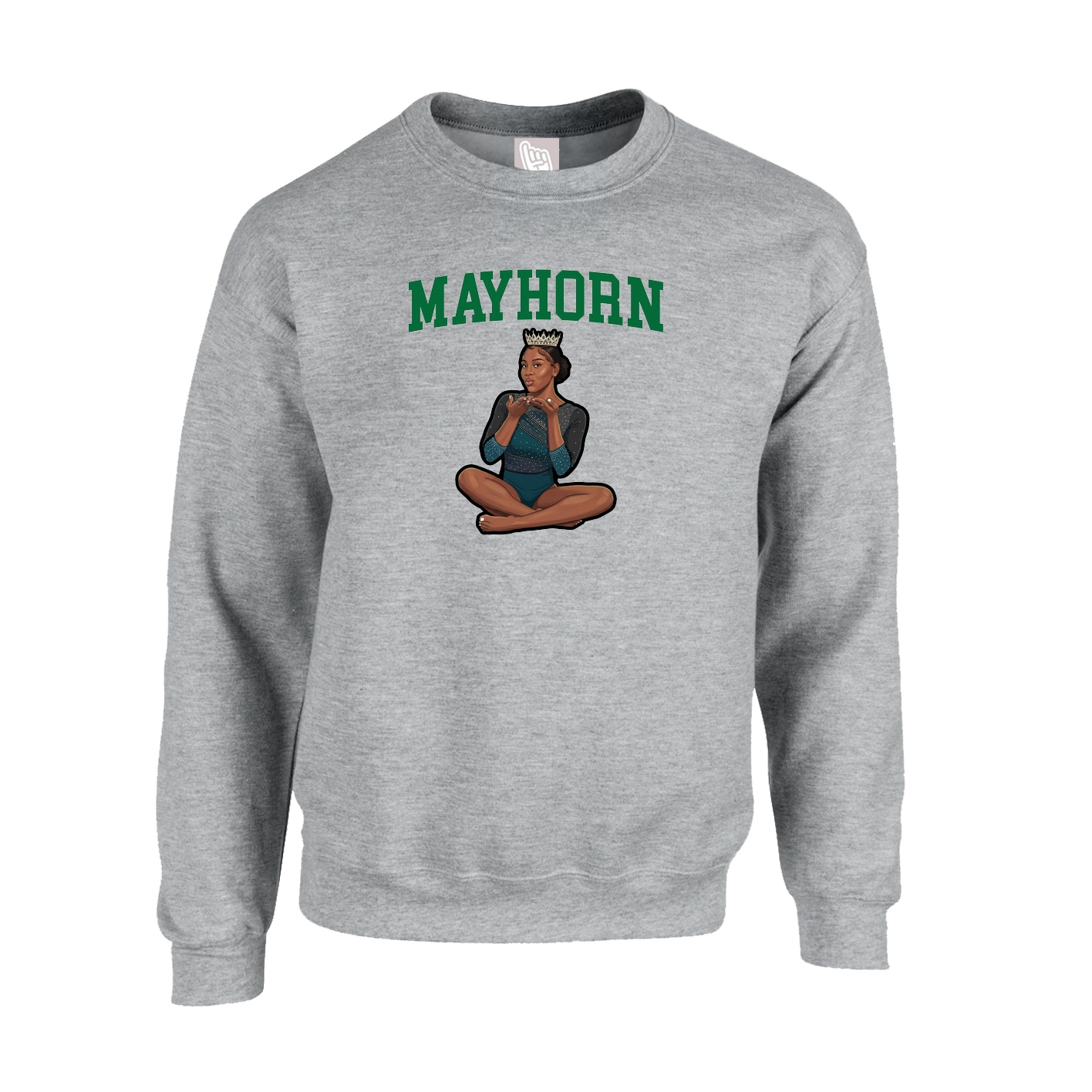 Fleece Crew — Shirsey in Grey