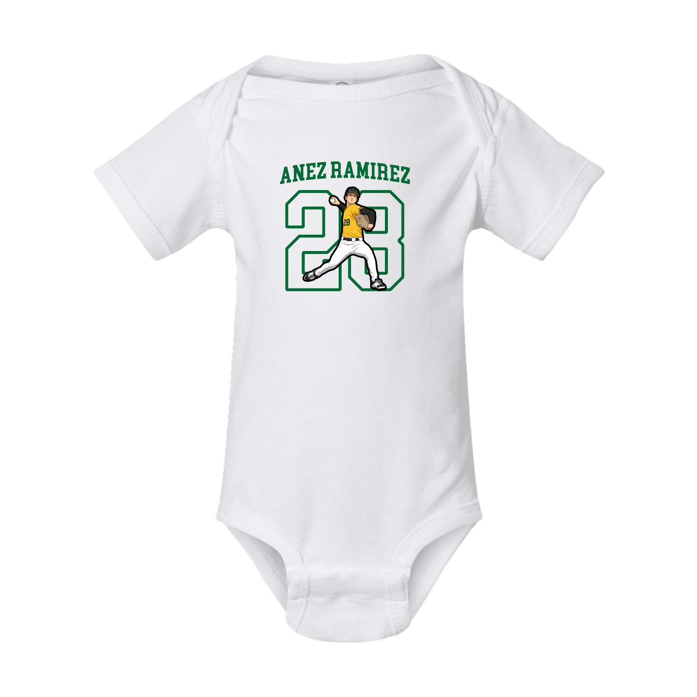 Baby Onesie — Shirsey in White