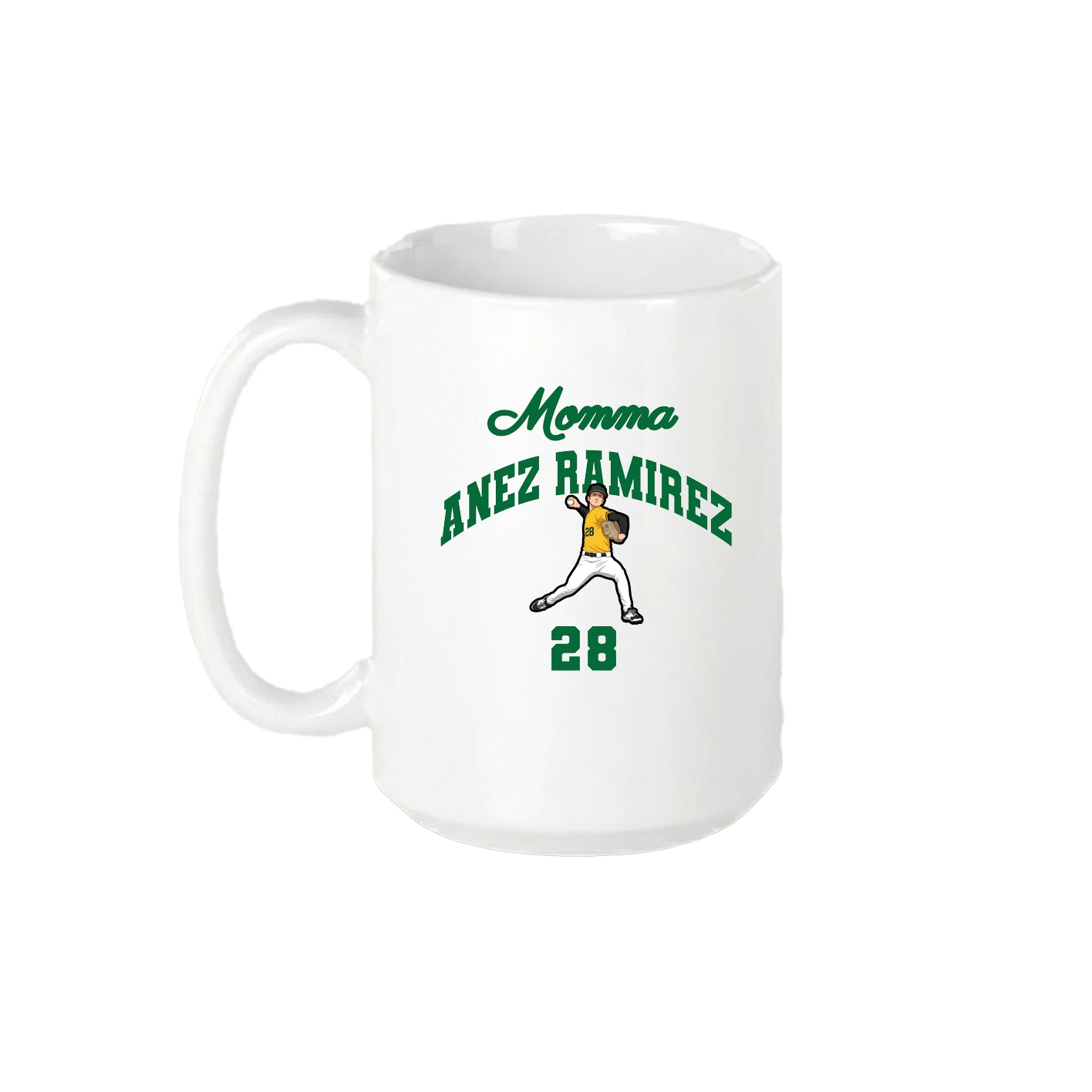 15oz Coffee Mug — Mothers Day Arch in White