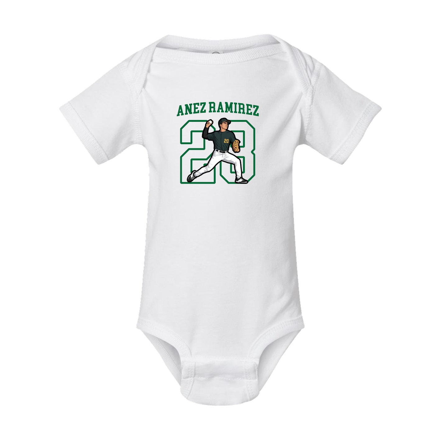 Baby Onesie — Shirsey in White
