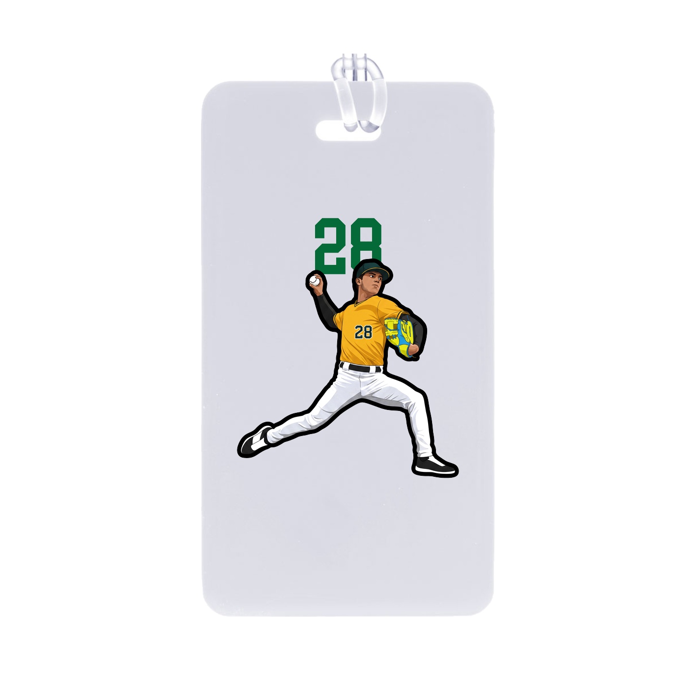 Bag Tag — Number Top in Classic
