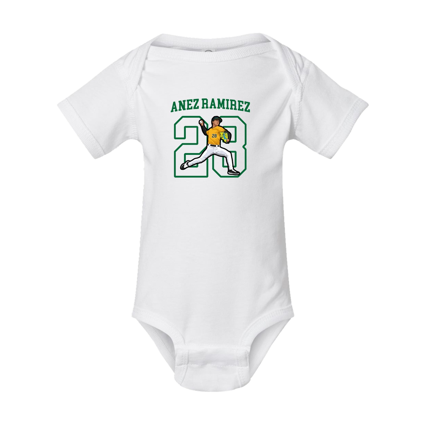 Baby Onesie — Shirsey in White