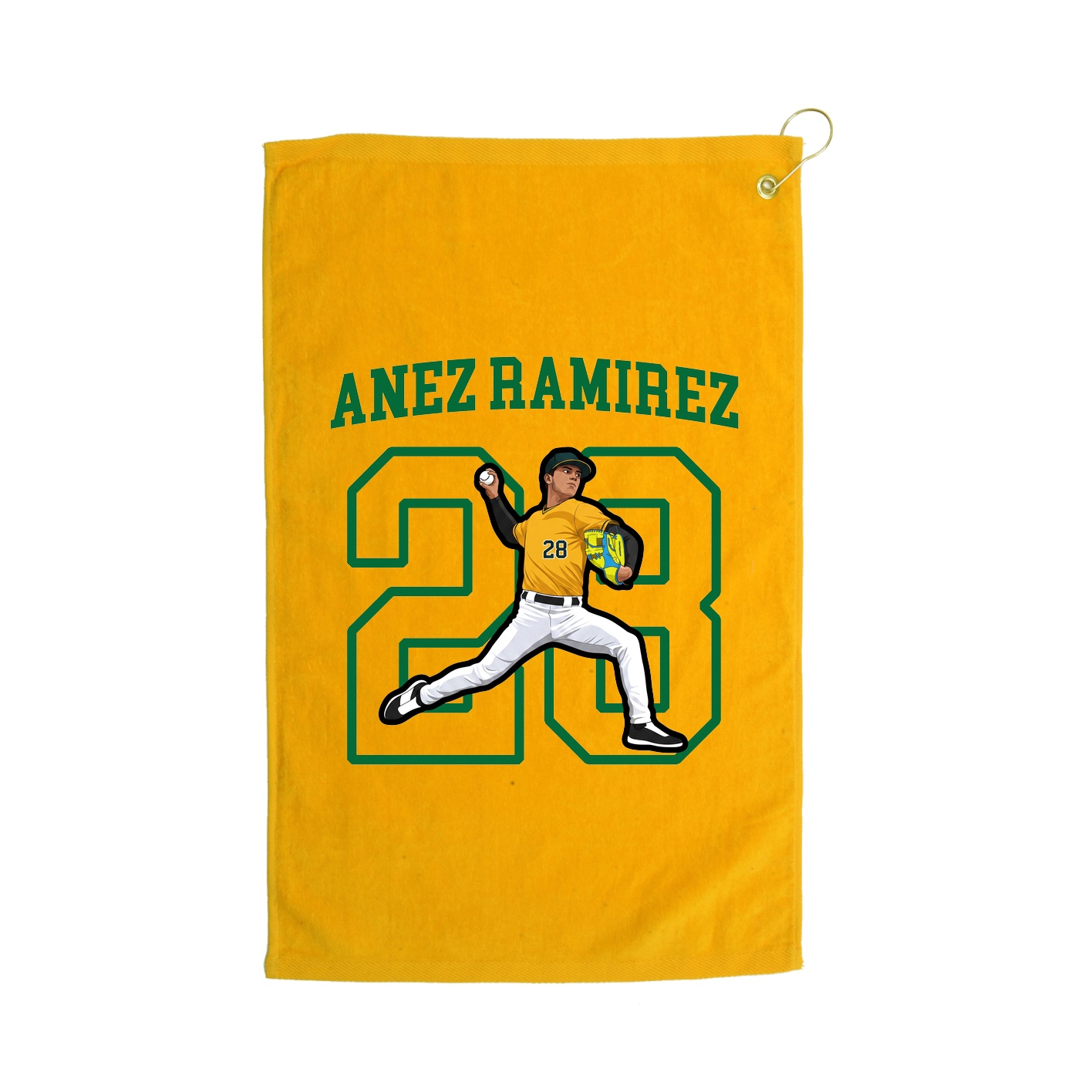 Golf Towel — Shirsey in Gold