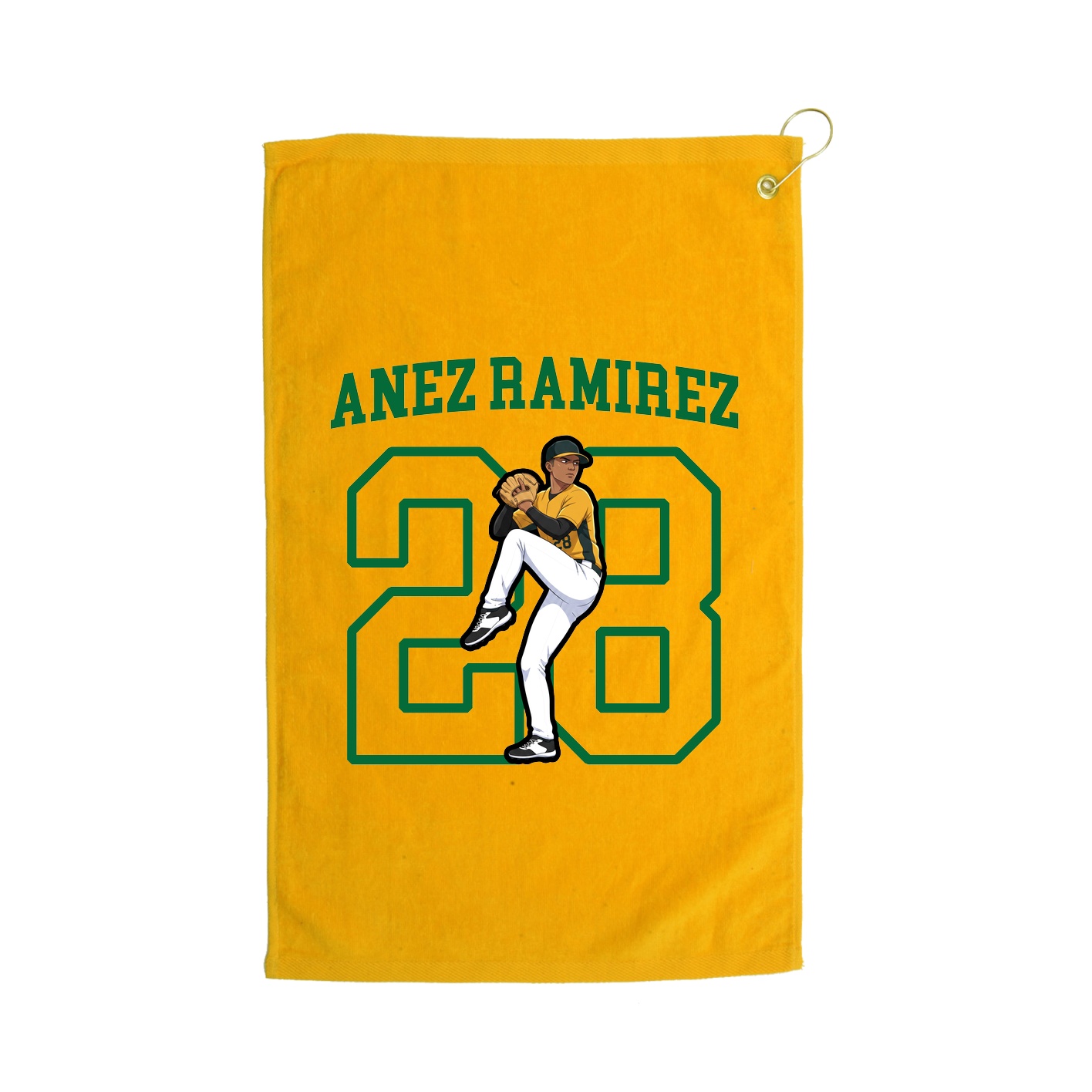 Golf Towel — Shirsey in Gold