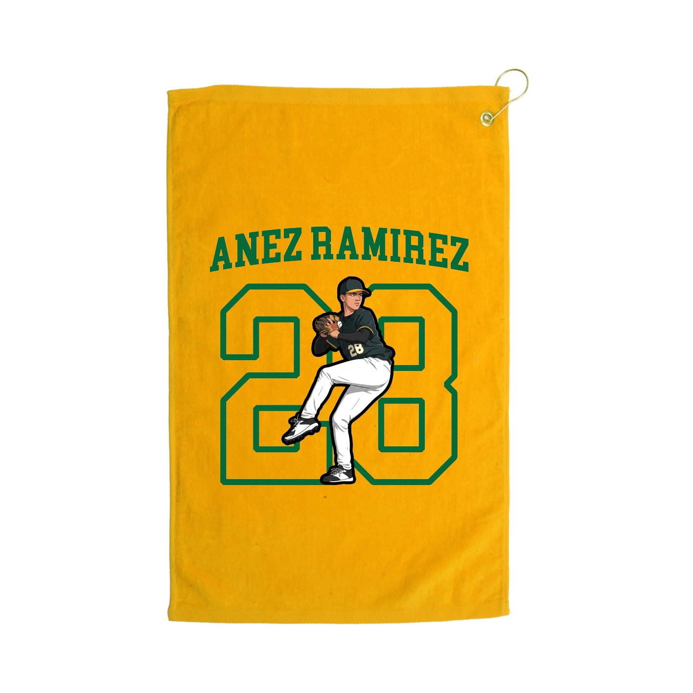 Golf Towel — Shirsey in Gold