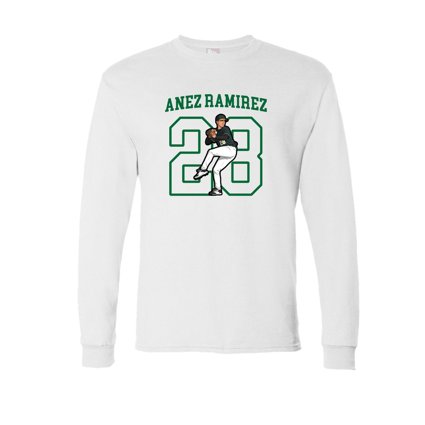 Long Sleeve Tee — Shirsey in White