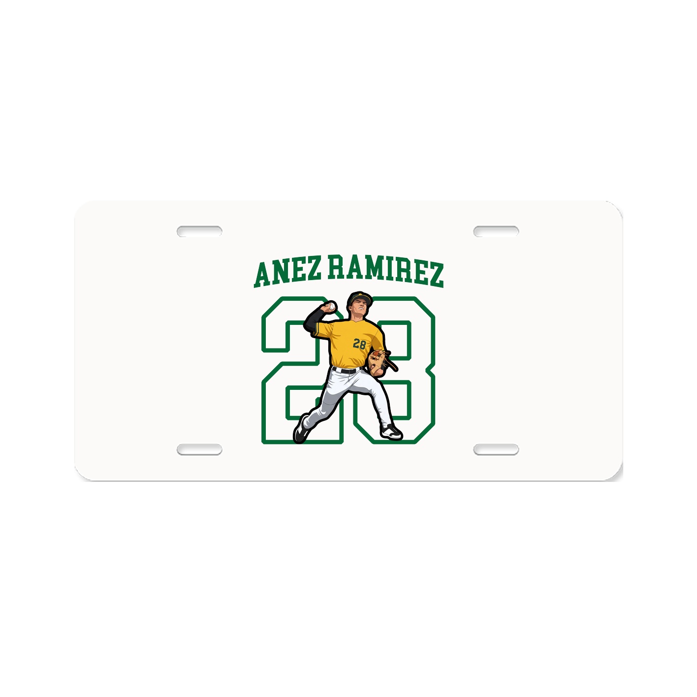 License Plate — Shirsey in Classic
