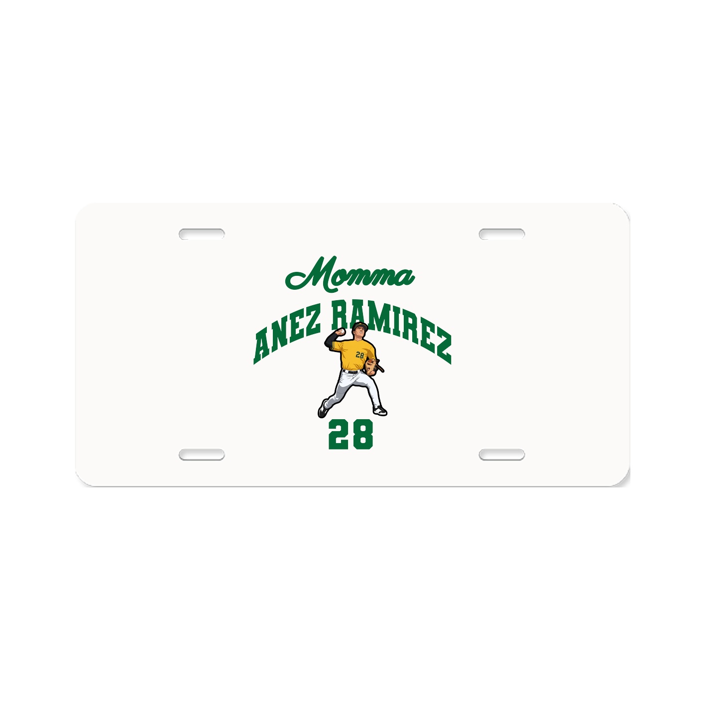 License Plate — Mothers Day Arch in Classic