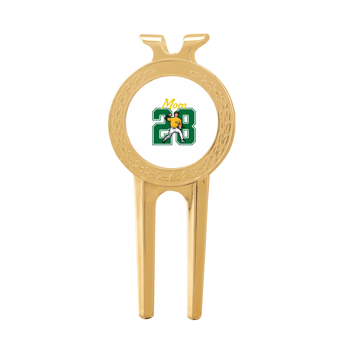 Divot Tool with Ball Marker — Mothers Day Shirsey in Classic