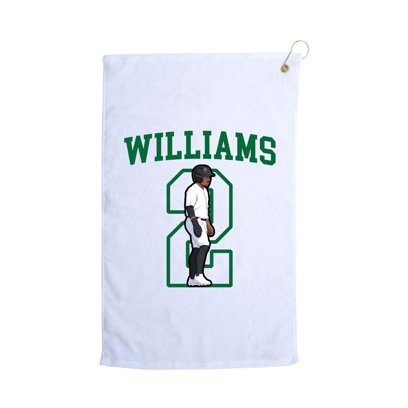Golf Towel — Shirsey in White