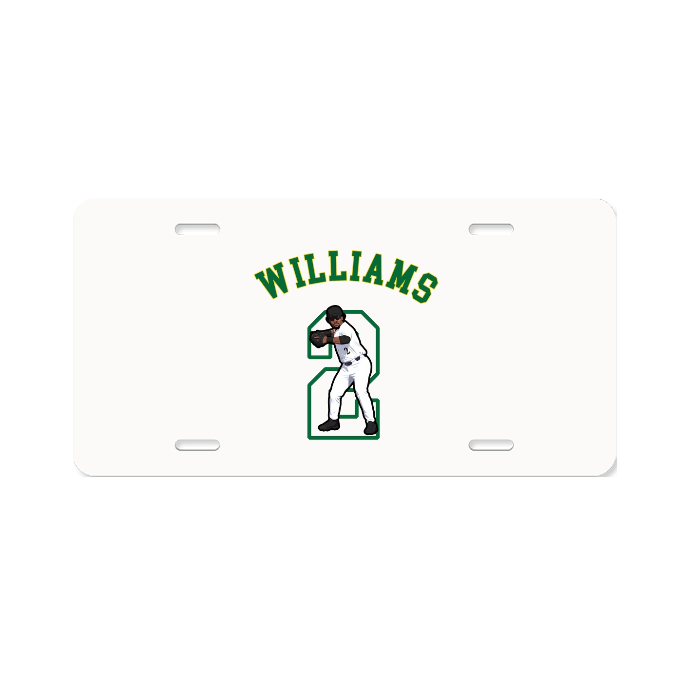 License Plate — Shirsey Arch in Classic