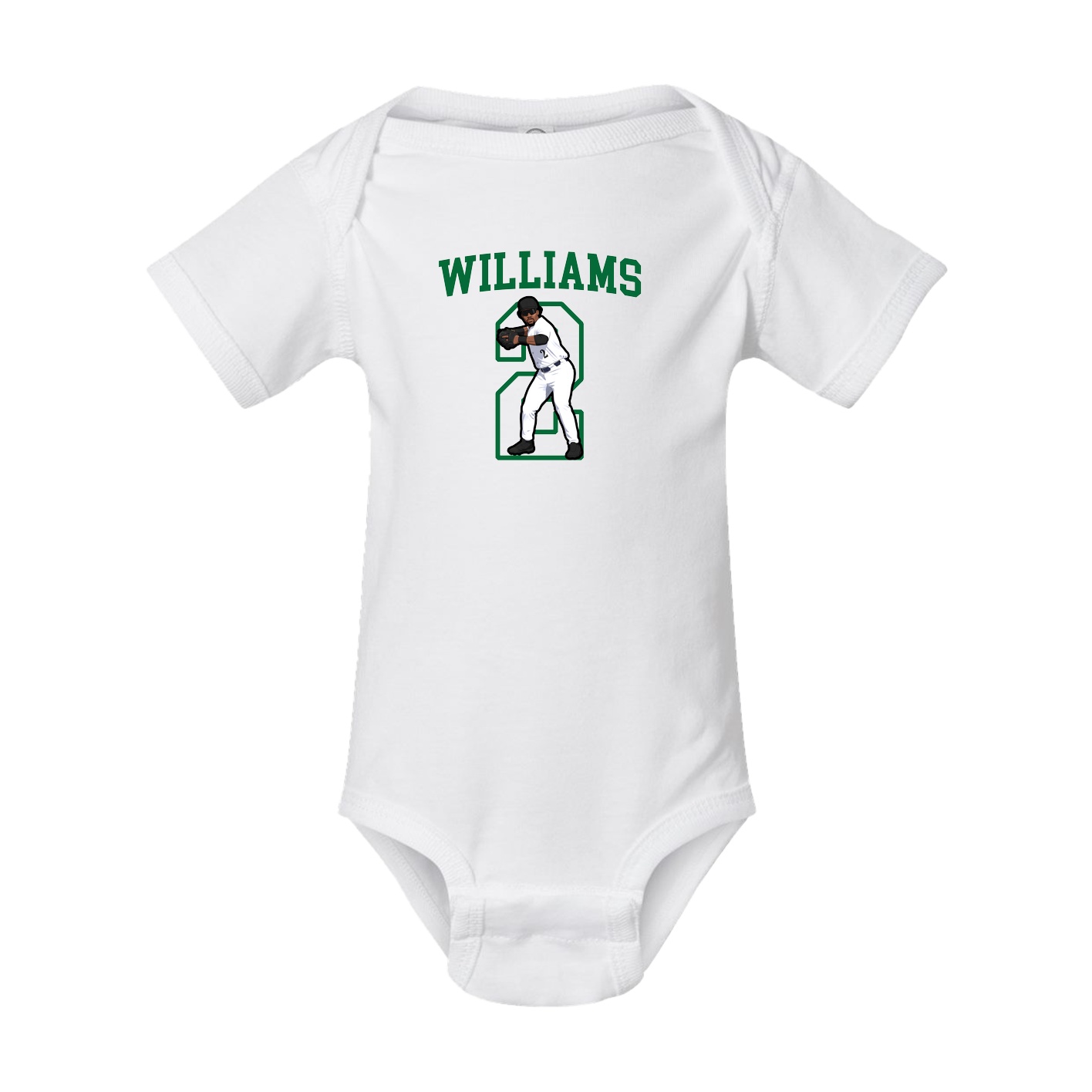 Baby Onesie — Shirsey in White