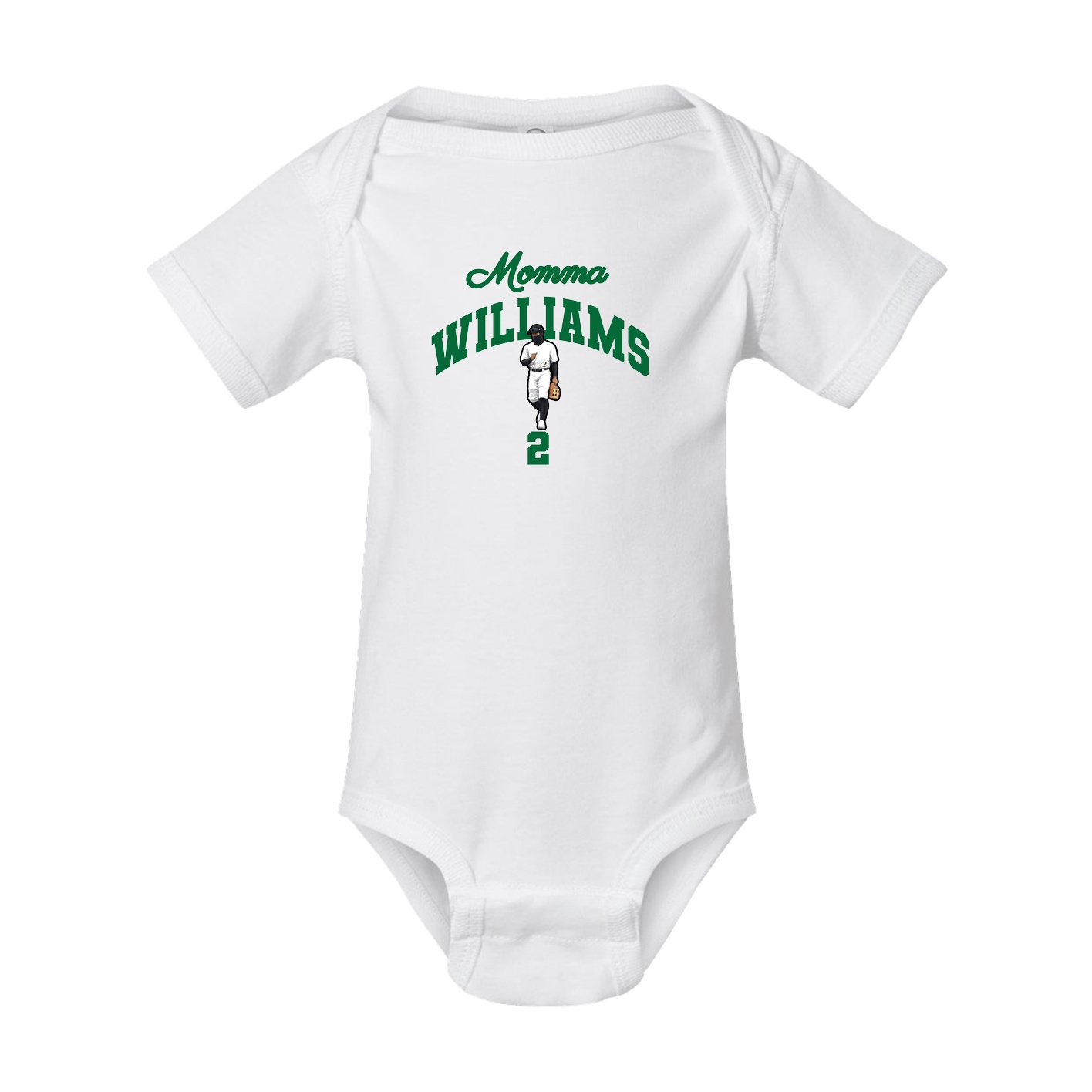 Baby Onesie — Mothers Day Arch in White