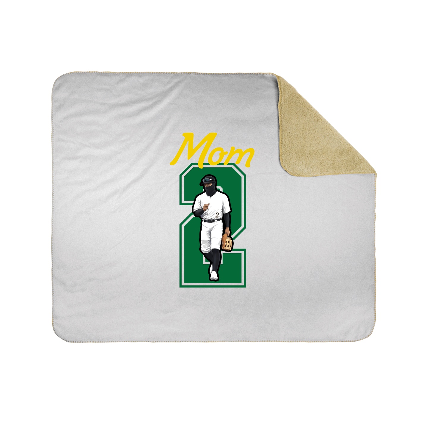 Throw Blanket — Mothers Day Shirsey in White