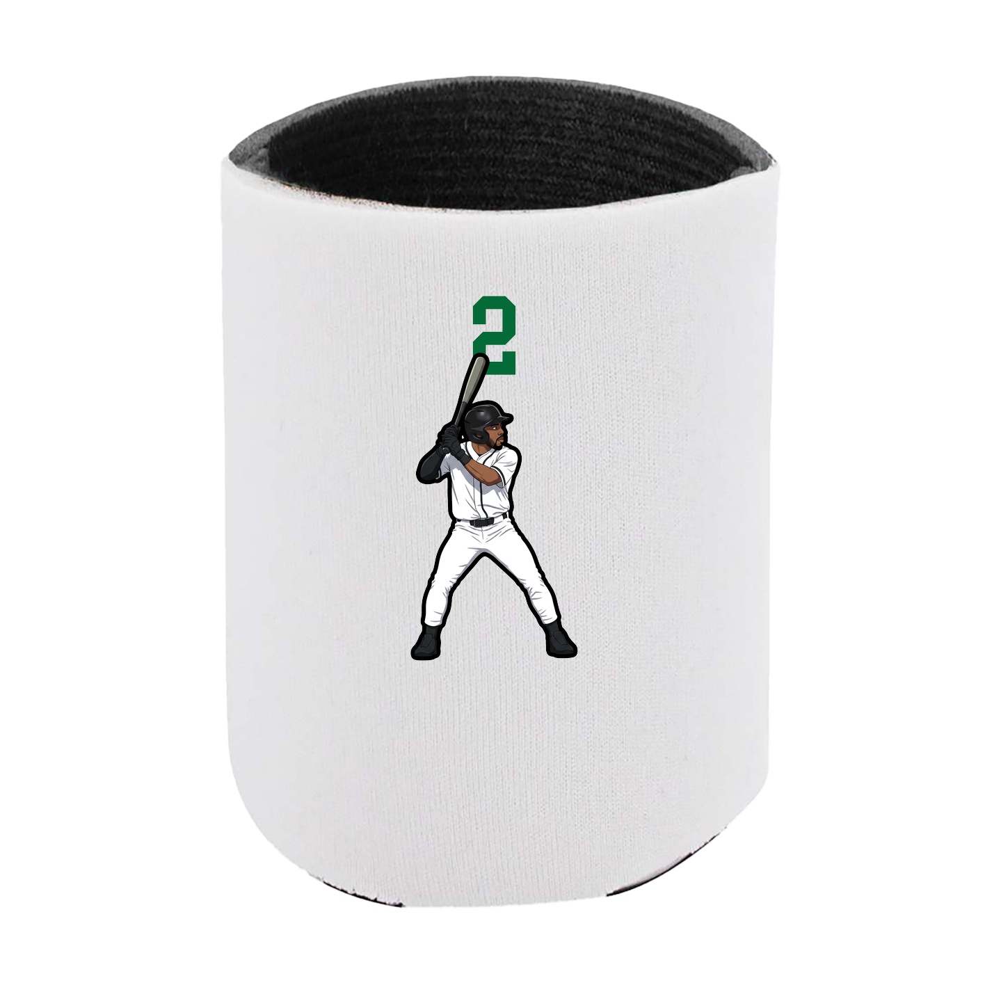 Can Holder — Number Top in White