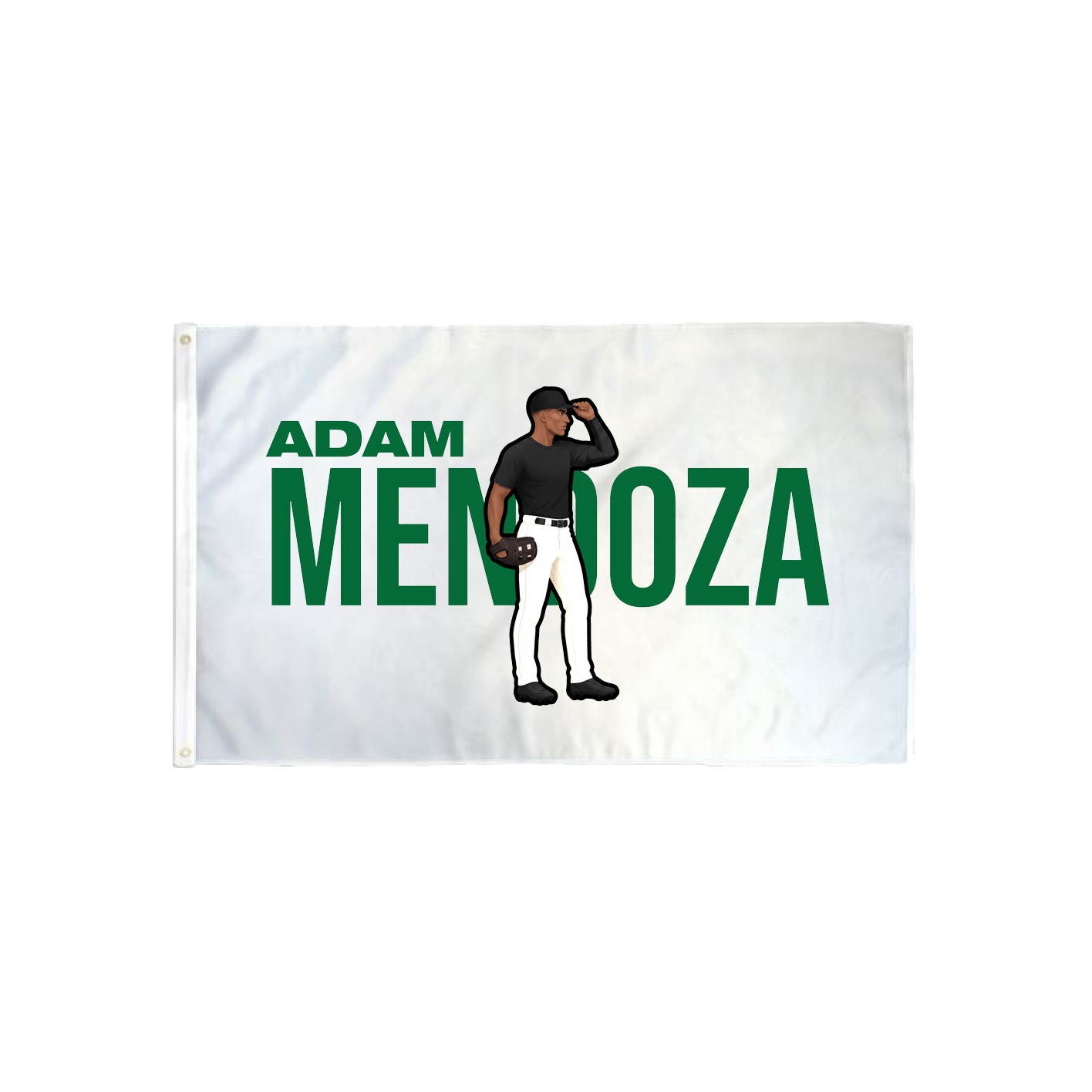 3x5 Flag — Player Name in Classic