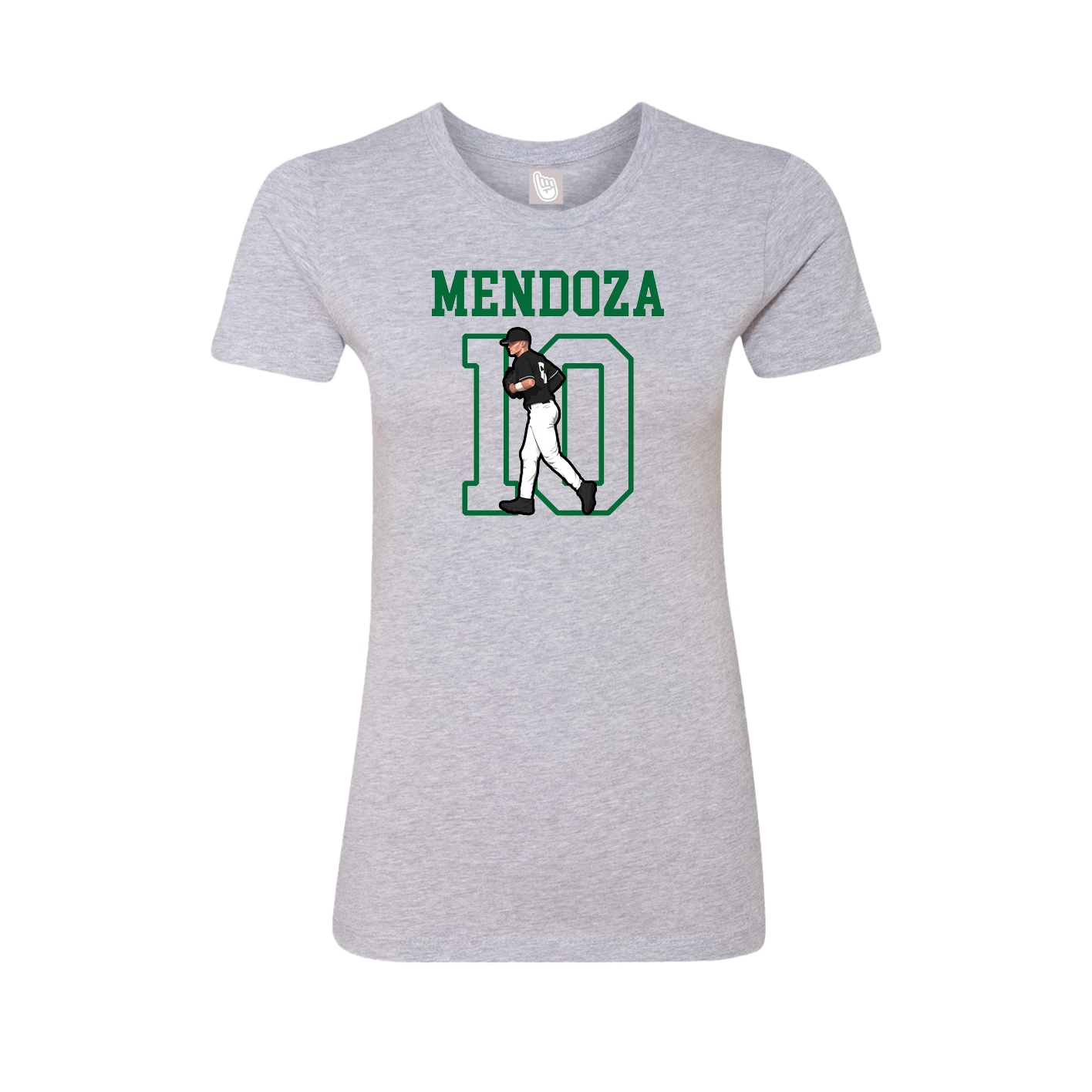 Fitted Women's Tee — Shirsey in Grey