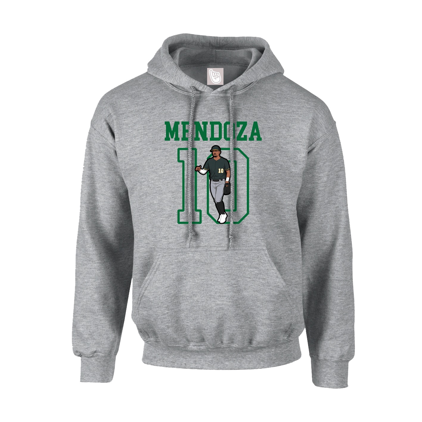 Hoodie — Shirsey in Grey
