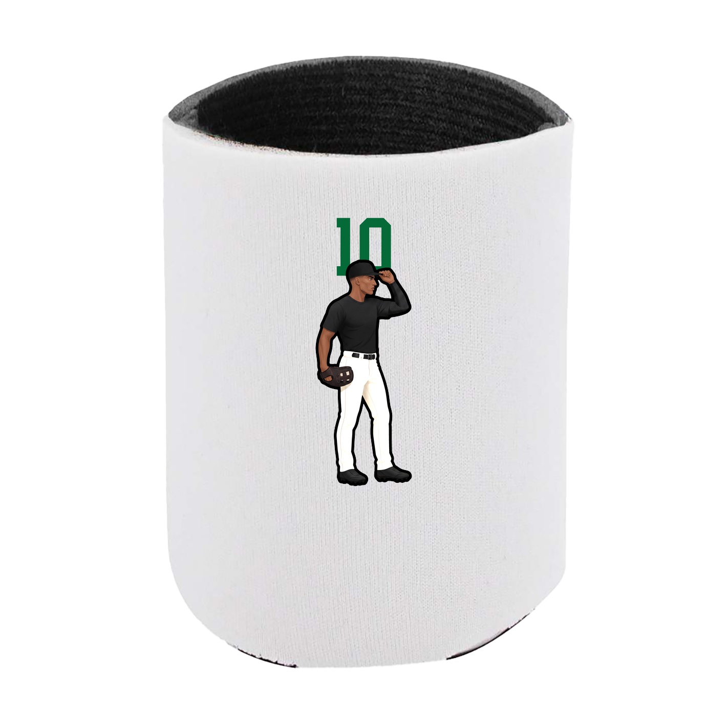 Can Holder — Number Top in White