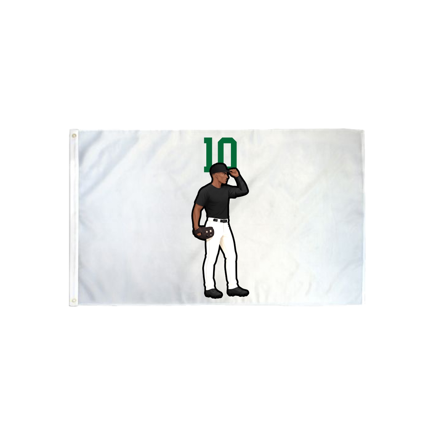 3x5 Flag — Number Top in Classic