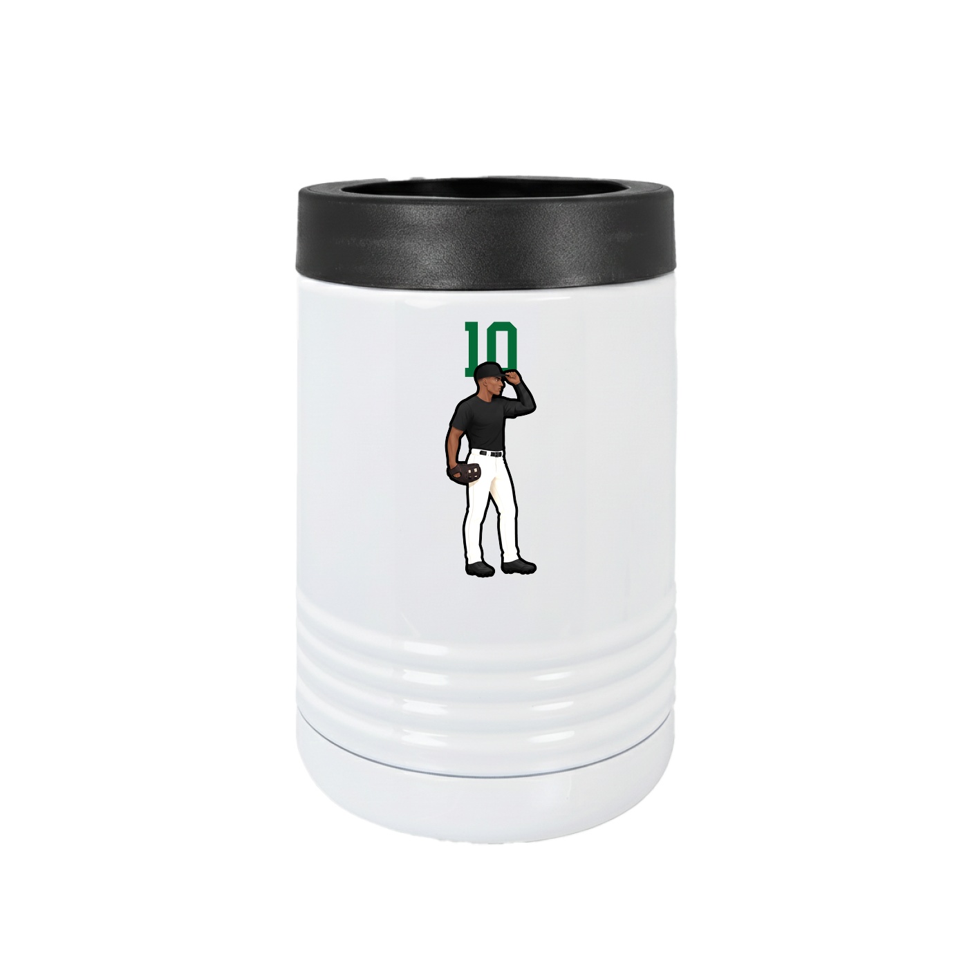 Beverage Holder — Number Top in White