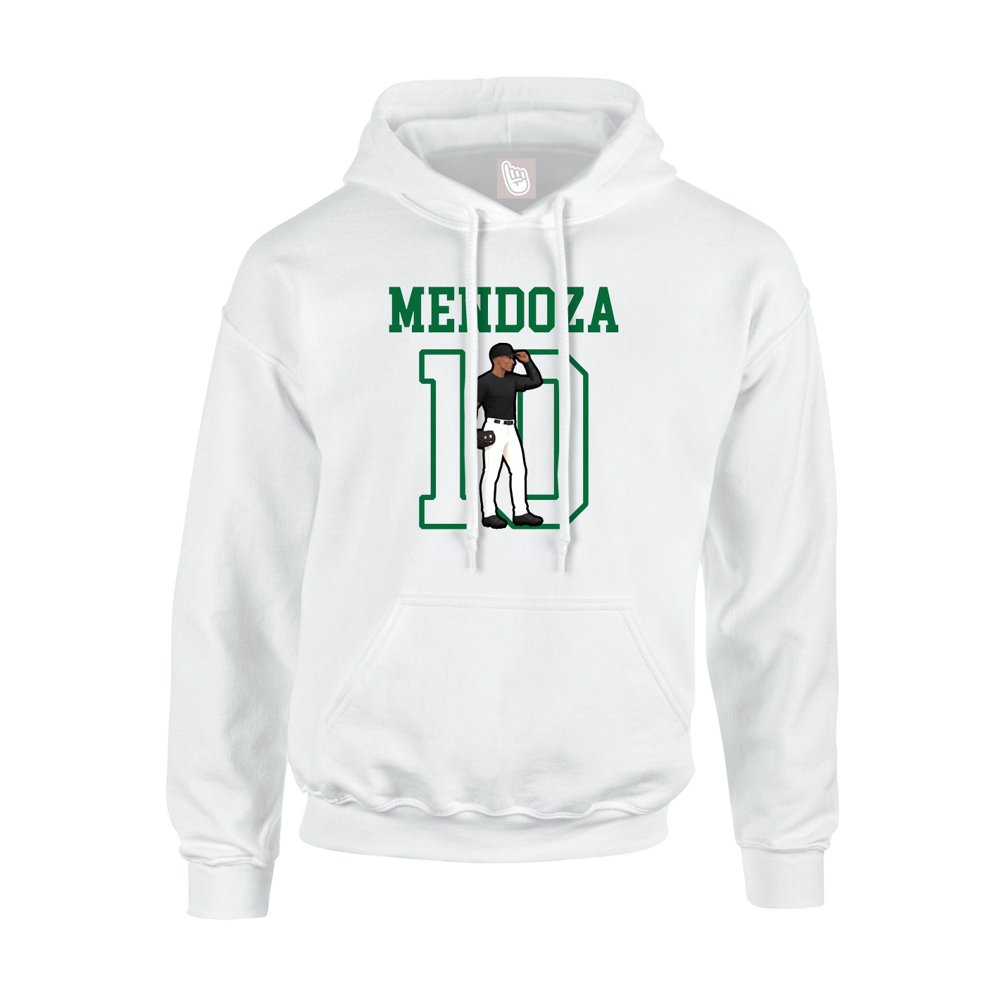 Youth Hoodie — Shirsey in White
