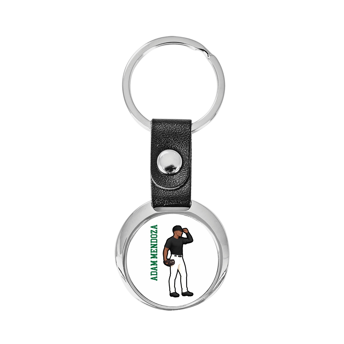 Key Chain — Name Vertical in Classic