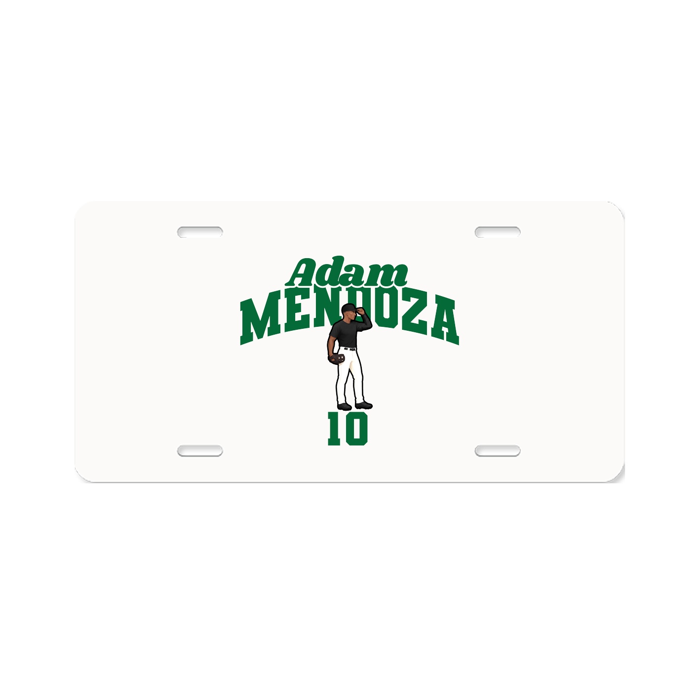 License Plate — Signature Arch in Classic