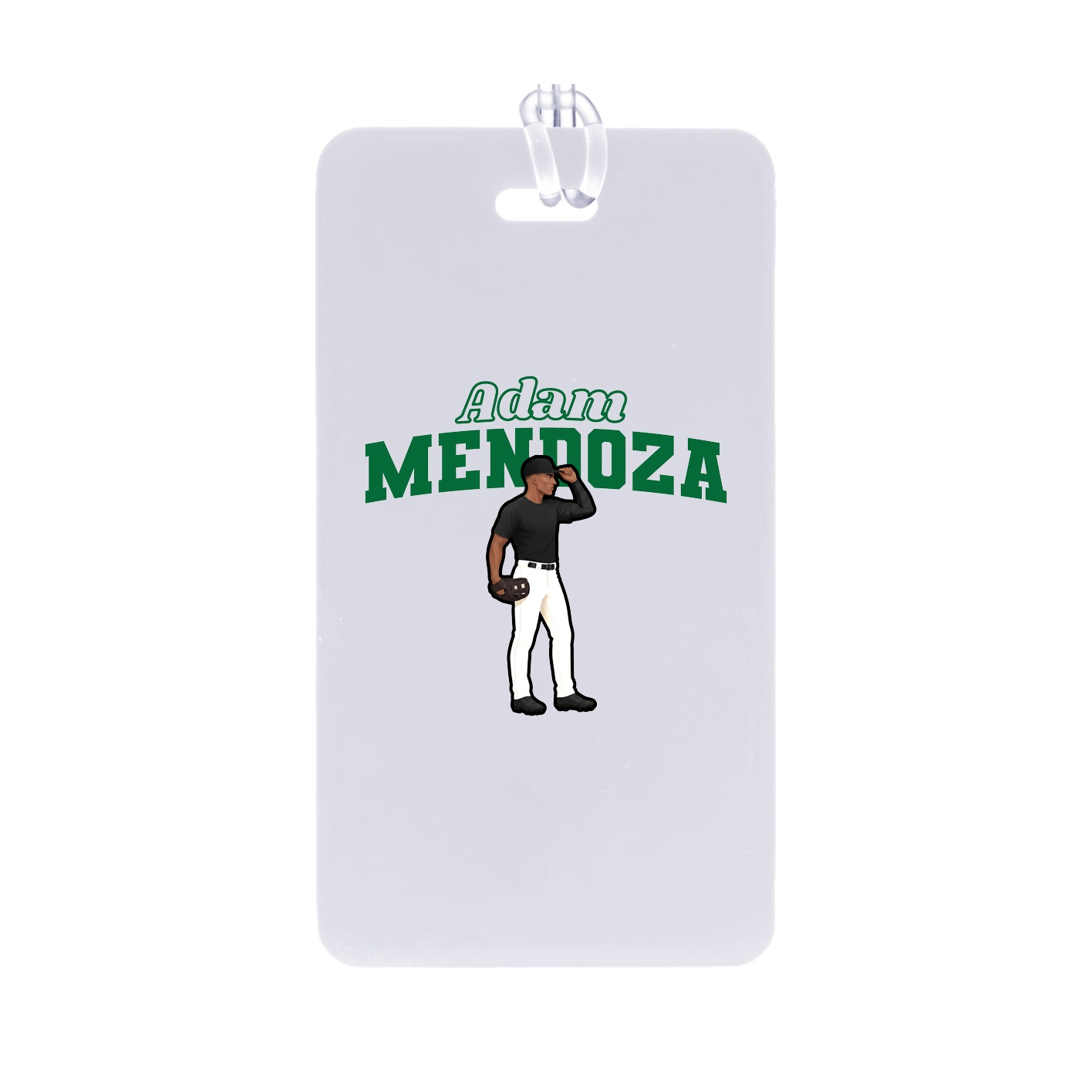 Bag Tag — Name Arch in Classic