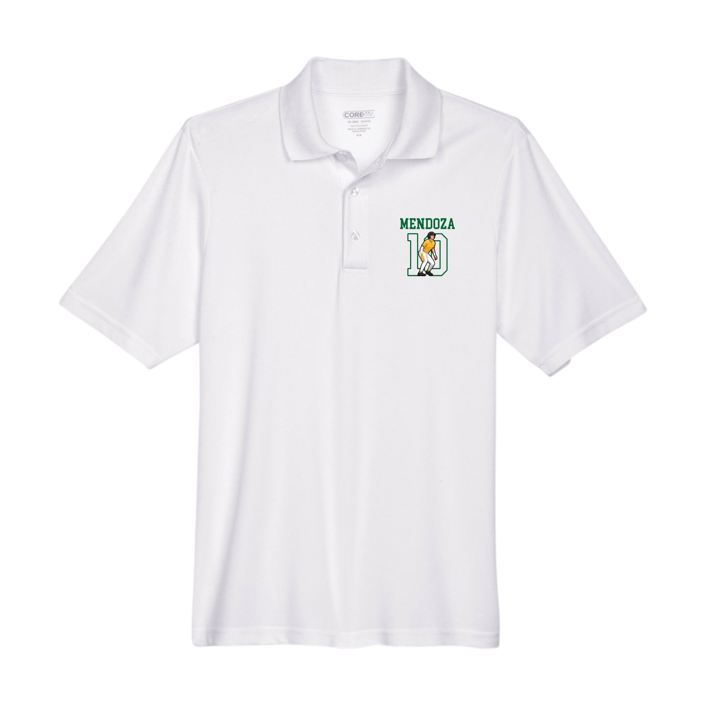 Performance Polo — Shirsey in White