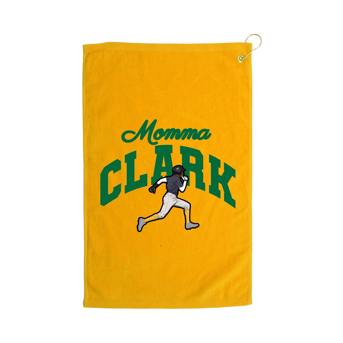 Golf Towel — Mothers Day Arch in Gold