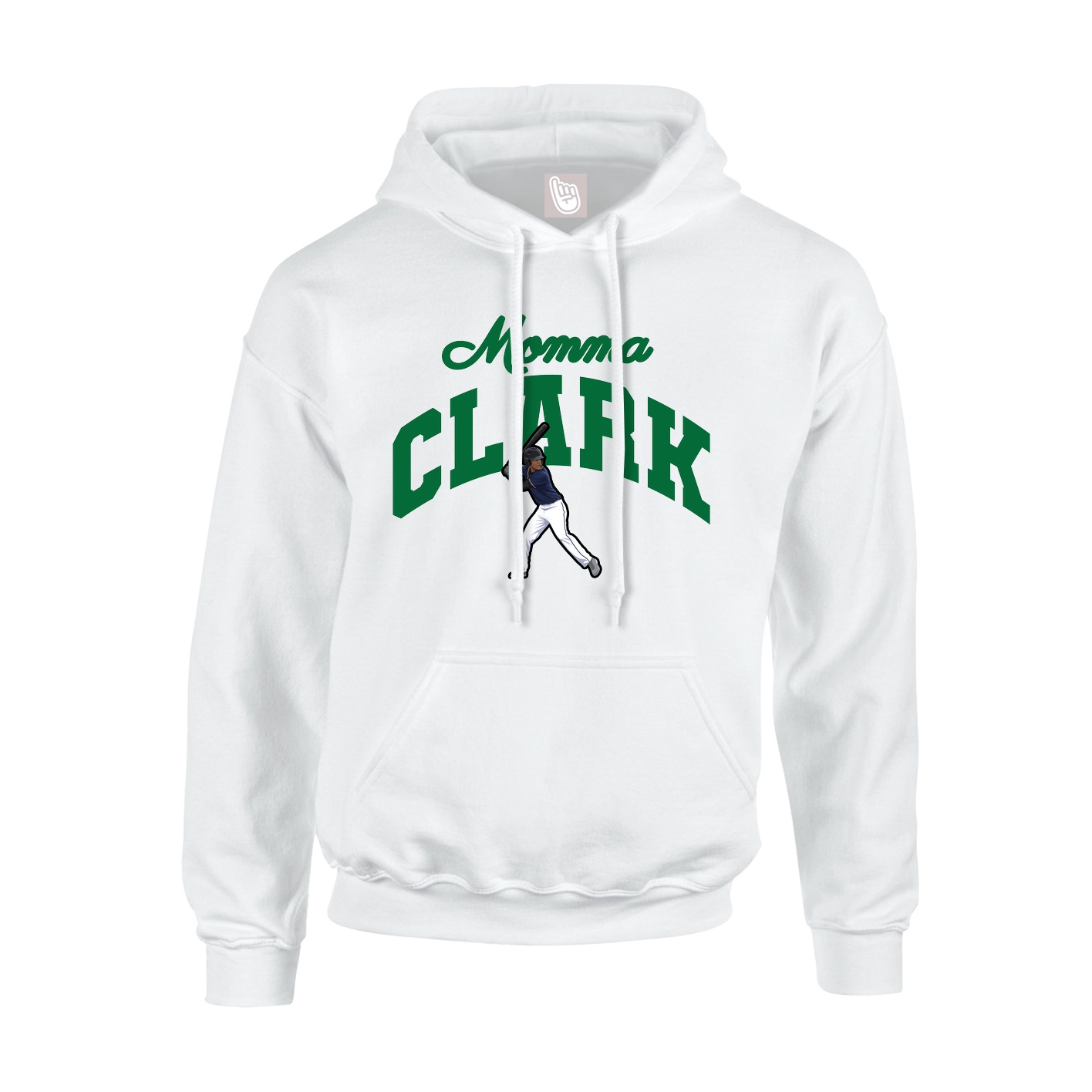 Hoodie — Mothers Day Arch in White