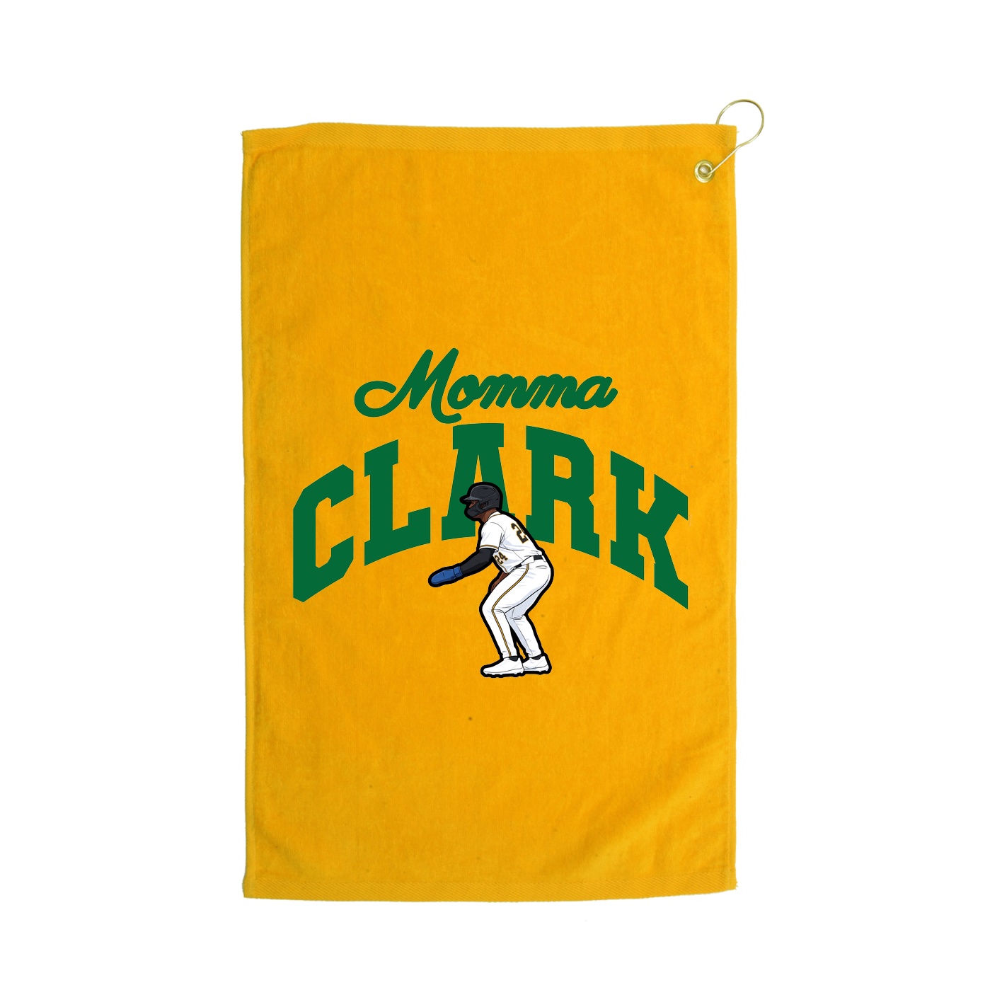 Golf Towel — Mothers Day Arch in Gold