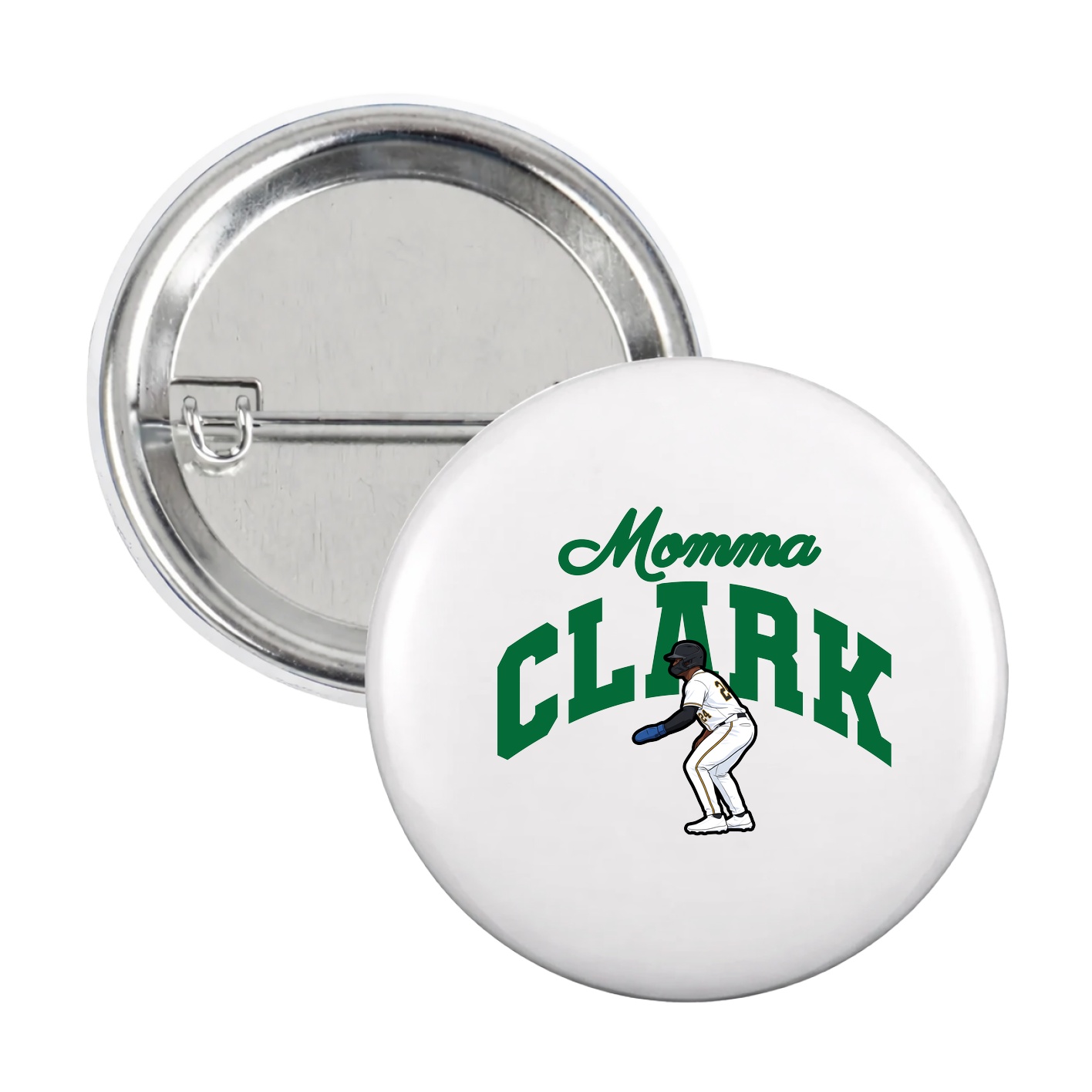 Game Day Button — Mothers Day Arch in White